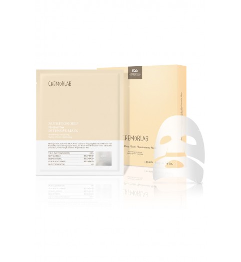 Cremorlab (Креморлаб) Nutrition Deep Hydro Plus Intensive Mask / Маска питательная с экстрактом маточного молочка пчел, 5 шт по 25 гр