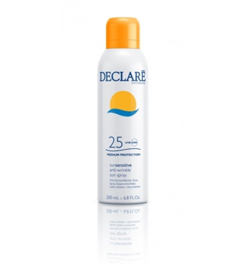 Declare (Декларе) Anti-Wrinkle Sun Spray / Солнцезащитный спрей SPF25 с омолаживающим действием, 200 мл