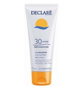 Declare (Декларе) Anti-Wrinkle Sun Cream SPF30 / Солнцезащитный крем SPF30 с омолаживающим действием, 75 мл