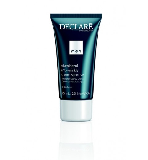 Declare (Декларе) Sportive Anti-Wrinkle Cream /  Омолаживающий крем для активных мужчин, 75 мл.