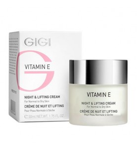 GIGI (ДжиДжи) Vitamin E Night and Lifting cream / Крем ночной лифтинговый, 50 мл