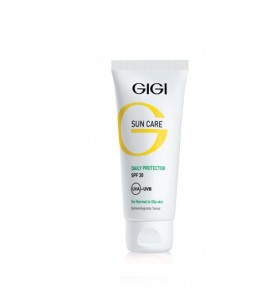 GIGI (ДжиДжи) Sun Care Daily SPF 30 DNA Protector For Oily Skin / Крем SPF 30 с защитой ДНК для жирной и комбинированной кожи, 75 мл