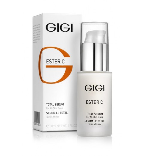 Gigi (ДжиДжи) Ester C Total Serum / Увлажняющая сыворотка с эффектом осветления, 30 мл