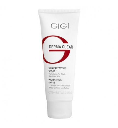 Gigi (ДжиДжи) Derma Clear Cream Protective SPF-15 / Крем увлажняющий защитный, 75 мл