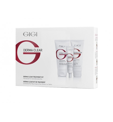 Gigi (ДжиДжи) Derma Clear Kit / Набор для домашнего ухода для жирной кожи, 315 г