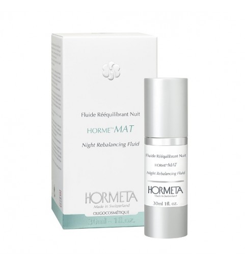 Hormeta (Ормета) HormeMat Night Rebalancing Fluid / ОрмеМатирование Ночная эмульсия, восстанавливающая баланс кожи, 30 мл