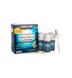 Kirkland Minoxidil 5% / Лосьон Миноксидил 5% Kиркланд, 60 мл. 6 шт (курс 6 месяцев)