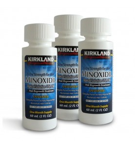 Kirkland Minoxidil 5% / Лосьон Миноксидил 5% Kиркланд, 60 мл. 3 шт (курс 3 месяца)