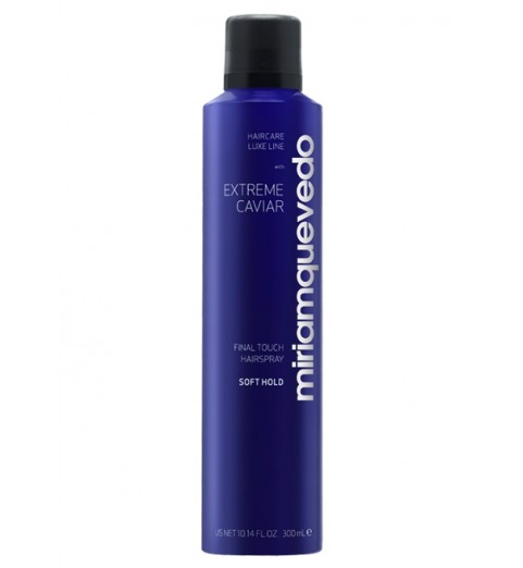 Miriam Quevedo (Мириам Кеведо) Extreme Caviar Final Touch Hairspray – Soft Hold / Лак для волос легкой фиксации с экстрактом черной икры, 300 мл
