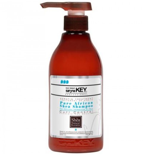 Saryna Key (Сарина Кей) Curl Control Pure African Shea Butter Treatment Shampoo / Восстанавливающий шампунь с Африканским маслом Ши для вьющихся волос, 300 мл