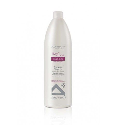 Alfaparf Milano Semi Di Lino Scalp Energizing Shampoo / Шампунь энергетический против выпадения волос, 1000 мл