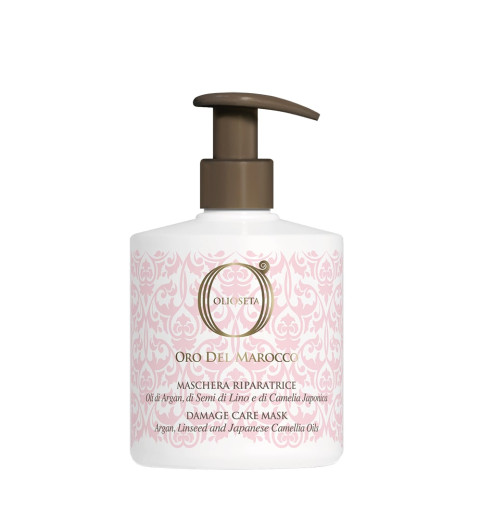 Barex Маска для поврежденных волос Золото Марокко, 500 мл