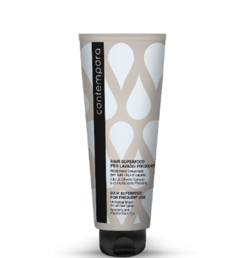 Barex Contempora Маска универсальная для всех типов волос с маслом Облепихи и маслом Маракуйи, 350 мл