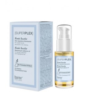 Barex SuperPlex Blonde Booster Масло для восстановления и сияния волос, 30 мл