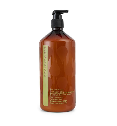 Barex Contempora Curl Defining Mask / Маска для формирования контура завитков с маслом облепихи и фисташковым маслом, 1000 мл Barex Contempora Curl Defining Mask / Маска для формирования контура завитков с маслом облепихи и фисташковым маслом, 1000 мл