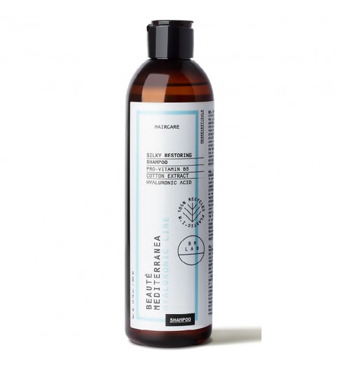 Beaute Mediterranea Silky Restoring Shampoo Hyaluronic Line / Мягкий восстанавливающий шампунь с гиалуроновой кислотой, 300 мл