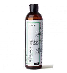Beaute Mediterranea Ultra Soothed Scalp Shampoo Hemp Line / Ультрауспокаивающий шампунь для волос и кожи головы на основе масла семян конопли, 300 мл