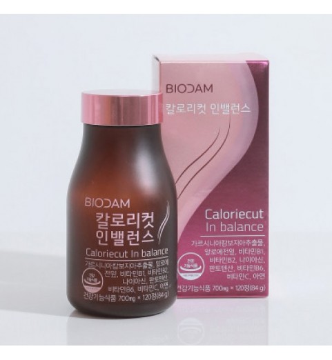 Biodam (Биодам) Calorie Cut in Balance / Баланс калорий, 120 таблеток