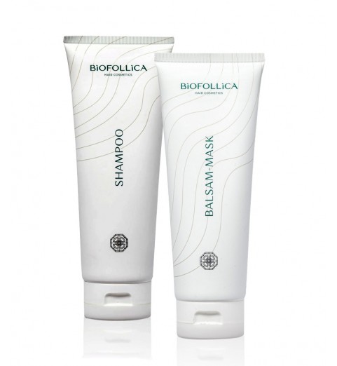 Biofollica (Биофолика) Набор от выпадения волос (шампунь и бальзам-маска), 2*250 мл