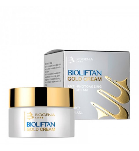 Biogena Bioliftan Gold Cream / Антивозрастная золото-пептидная эссенция, 50 мл