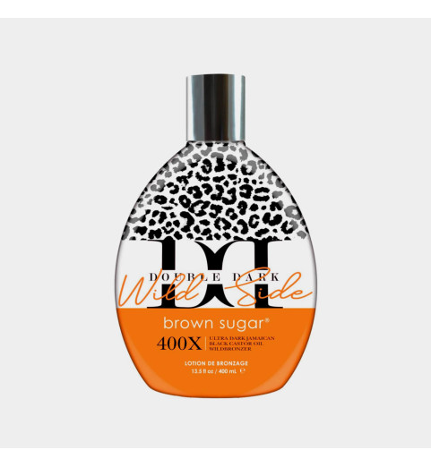 Brown Sugar Double Dark Wild Side / 400Х Дикий ямайский коктейль для загара, мгновенного действия, 400 мл