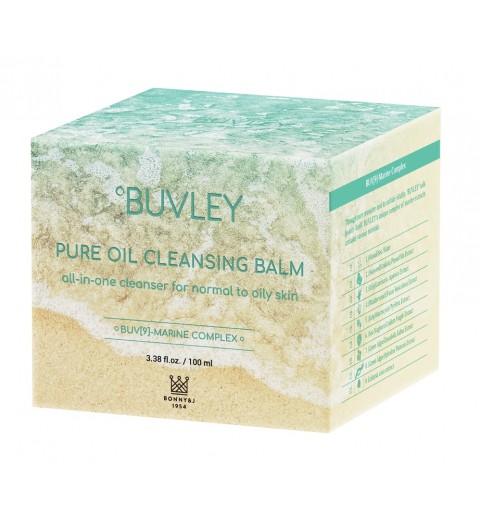 Buvley Pure Oil Cleansing Balm / Очищающий деликатный бальзам с океаническим комплексом, 100 мл