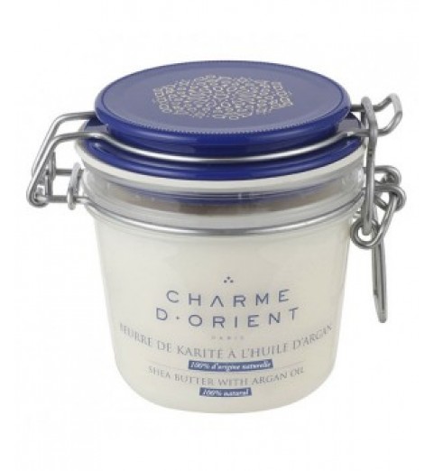Charme D Orient (Шарм Ориент) Beurre Karite Argan Non Parfume / Базовое масло Карите, 200 г