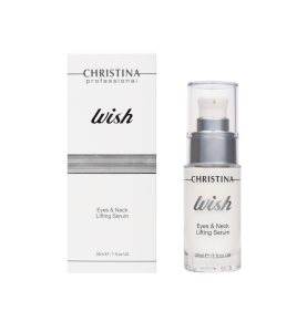 Christina (Кристина) Wish Eyes & Neck Lifting Serum / Подтягивающая сыворотка для кожи вокруг глаз и шеи, 30 мл