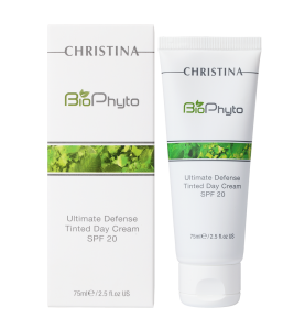 Christina (Кристина) Bio Phyto Ultimate Defense Tinted Day Cream SPF 20 / Дневной крем «Абсолютная защита» SPF 20 с тоном, 75 мл