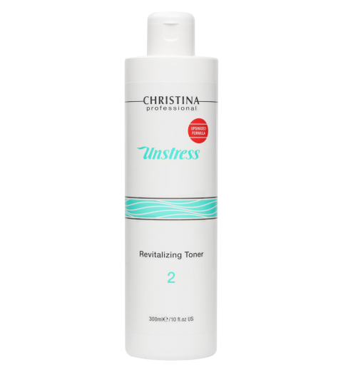 Christina (Кристина) Unstress Revitalizing Toner, pH 4,0-4,5 / Восстанавливающий тоник (шаг 2), 300 мл