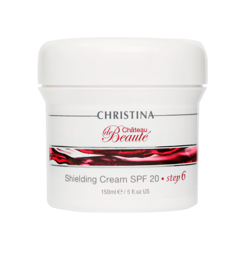 Christina (Кристина) Chateau de Beaute Shielding Cream SPF 20 / Защитный крем SPF 20 (шаг 6), 150 мл