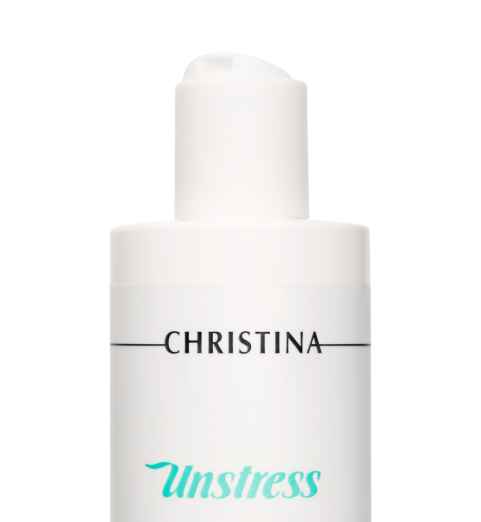 Christina (Кристина) Unstress Gentle Cleansing Milk / Нежное очищающее молочко (шаг 1), 300 мл