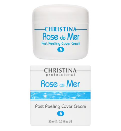Christina (Кристина) Rose de Mer Post Peeling Cover Cream / Постпилинговый защитный крем (шаг 5), 20 мл