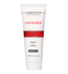 Christina (Кристина) Comodex Mattify & Protect Cream SPF 15 / Матирующий защитный крем SPF 15 , 75 мл
