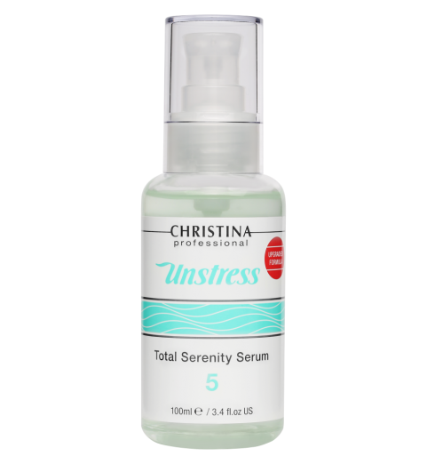 Christina (Кристина) Unstress Total Serenity Serum / Успокаивающая сыворотка «Тоталь» (шаг 5), 100 мл