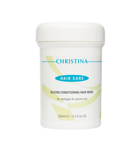 Christina (Кристина) Silicon Condition Hair Mask for damaged & colored Hair / Силиконовая маска для ухода за поврежденными и окрашенными волосами, 250 мл