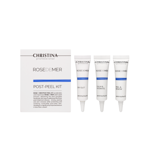 Christina (Кристина) Rose de Mer Post Peel kit / Набор для постпилингового ухода (3 препарата)