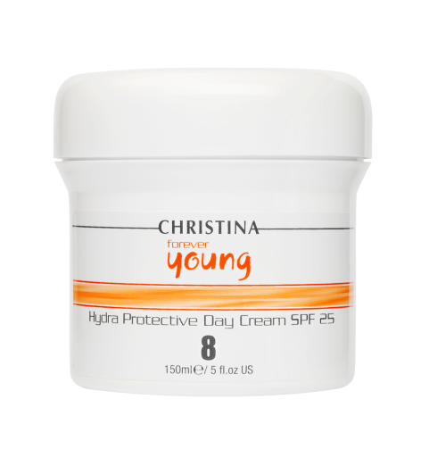 Christina (Кристина) Forever Young Hydra Protective Day Cream SPF 25 / Дневной гидрозащитный крем c SPF 25 (шаг 8), 150 мл