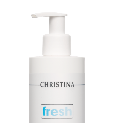 Christina (Кристина) Fresh Azulene Cleansing Gel for delicate & reddish skin / Азуленовый очищающий гель для чувствительной и склонной к покраснениям кожи, 300 мл