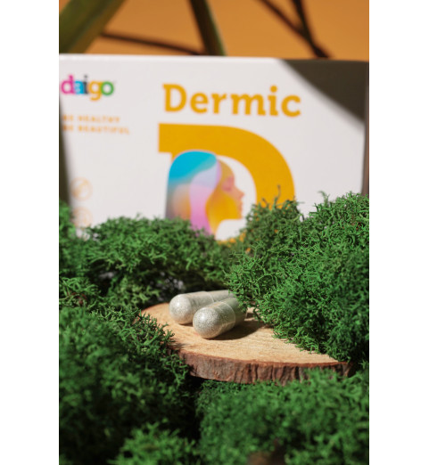 Daigo Dermic / Дайго Дермик с натуральным пептидом хлореллы, 60 капсул Daigo Dermic / Дайго Дермик с натуральным пептидом хлореллы, 60 капсул