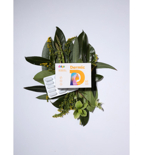 Daigo Dermic / Дайго Дермик с натуральным пептидом хлореллы, 60 капсул Daigo Dermic / Дайго Дермик с натуральным пептидом хлореллы, 60 капсул