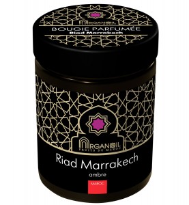 Diar Argana Ароматическая свеча "Riad Marrakech" - Риад Марракеш (амбра), 160 мл
