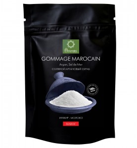 Diar Argana Gommage Marocain / Соляной скраб с маслом арганы Инжир-Молоко, 200г