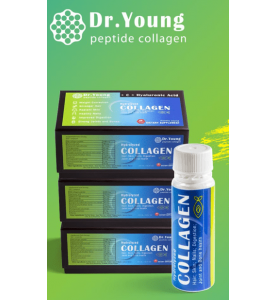 Dr.Young Питьевой коллаген с гиалуроновой кислотой и витаминами, набор из 3 упаковок (3*28 флаконов по 20 мл)