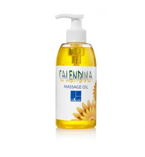 Dr. Kadir Calendula-Wheat Germ Massage Oil, Pump / Массажное масло Зародыши пшеницы / Календула, 330 мл