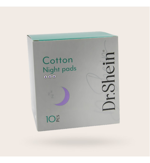 Dr.Shein Прокладки органичесикие биоразлагаемые Super ночные, 10 шт Dr.Shein Прокладки органичесикие биоразлагаемые Super ночные, 10 шт