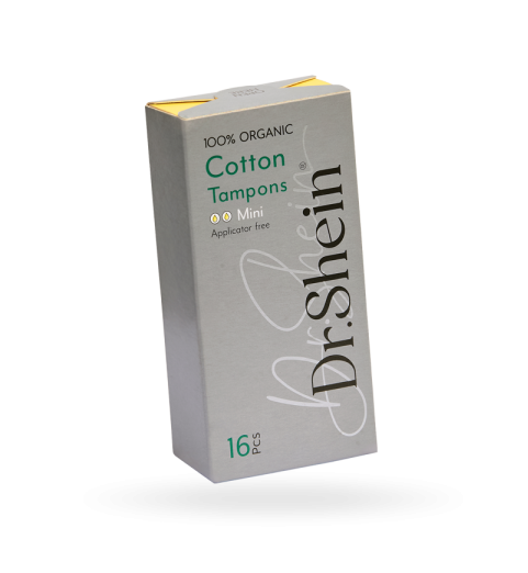 Dr.Shein Гигиенические тампоны без аппликатора Mini, 16 шт Dr.Shein Гигиенические тампоны без аппликатора Mini, 16 шт