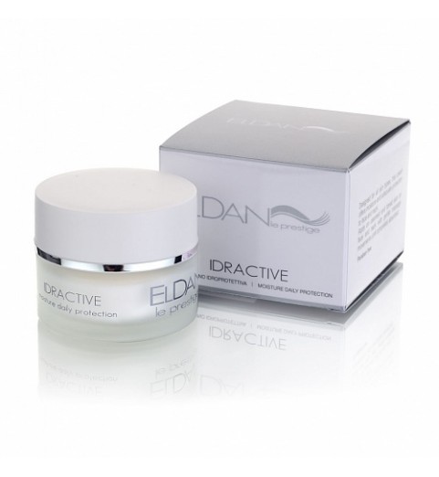 Eldan Idractive Moisture Daily Protection Cream / Увлажняющий крем с рисовыми протеинами, 50 мл