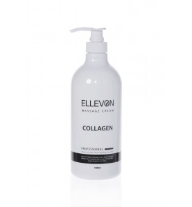 Ellevon (Эллевон) Massage Cream Collagen / Массажный крем с коллагеном, 1000 мл