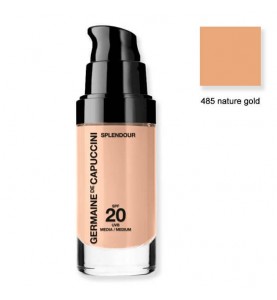 Germaine de Cappucini SPLENDOUR Ultra-radiant treatment makeup SPF20 / Тональный крем,тон 485, натуральный золотой , 30 мл